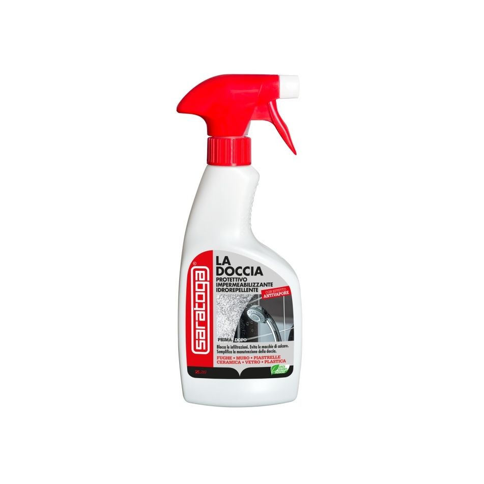Saratoga La Doccia Sigillante Siliconico Antimuffa per Bagno e Sanitari - Cartuccia da 330ml