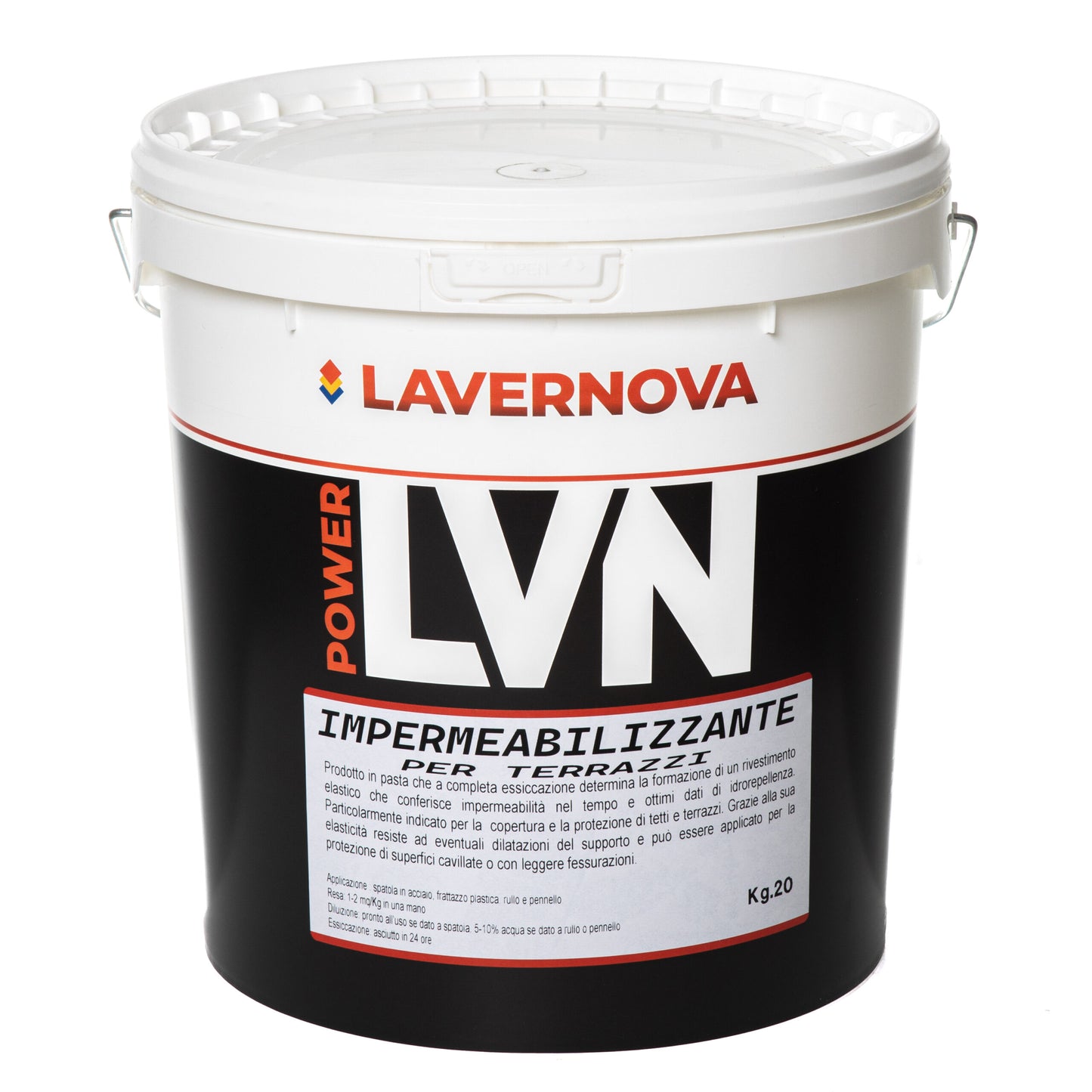 IMPERMEABILIZZANTE PROFESSIONALE PER TERRAZZI | Formato 20 KG