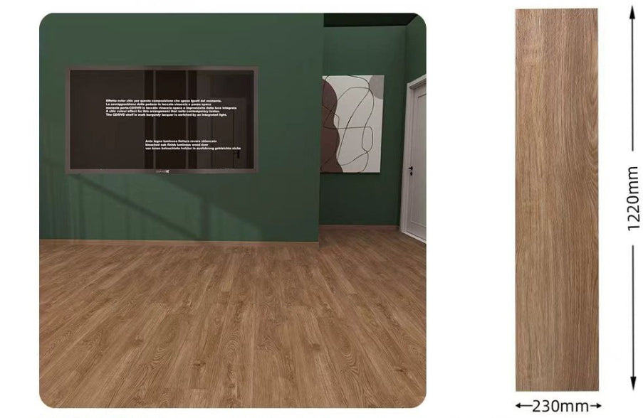 Pavimento SPC Effetto Legno | 6mm con Tappetino Integrato