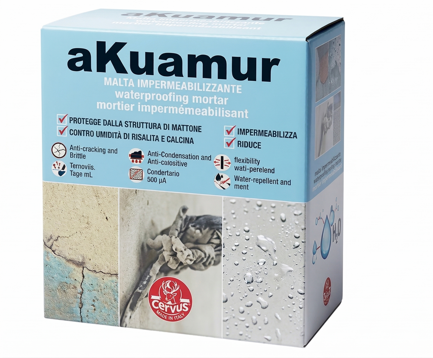 aKuamur – Stucco Impermeabilizzante Osmotico