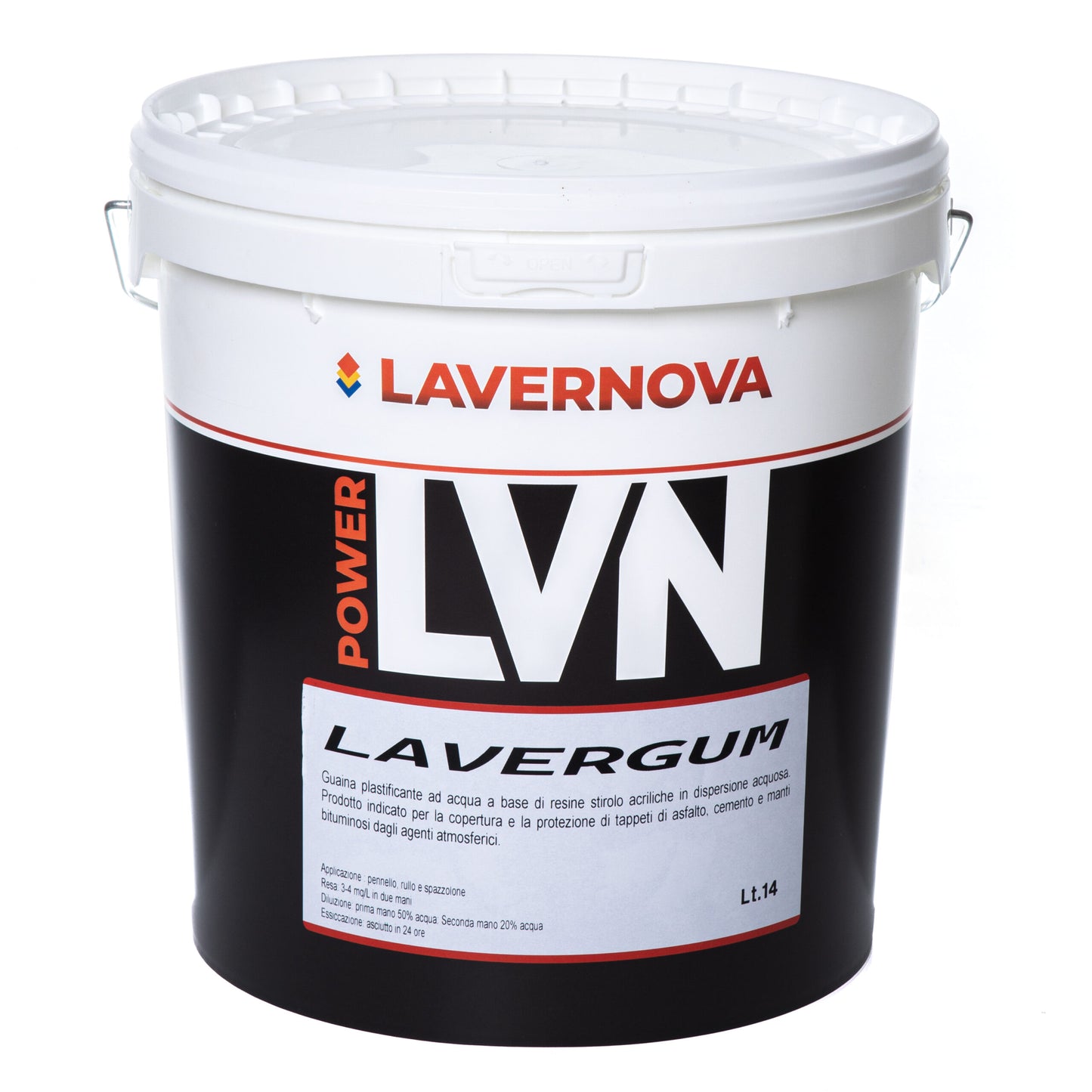 LAVERGUM FIBRATO | Guaina Liquida Elastomerica Impermeabilizzante