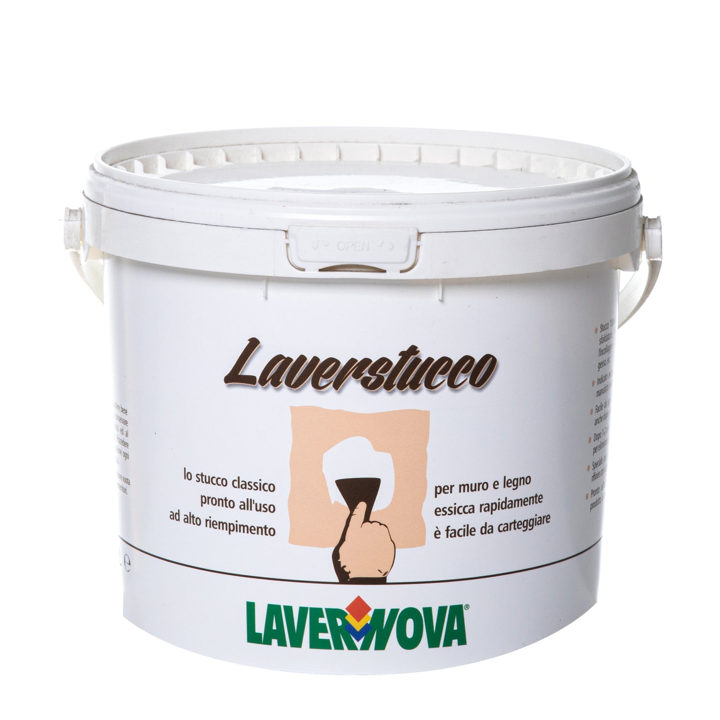 LAVERSTUCCO | Stucco Professionale in Pasta Pronto all'Uso
