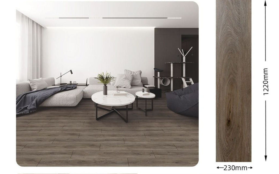 Pavimento SPC Effetto Legno | 6mm con Tappetino Integrato